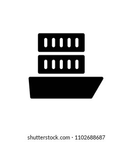 logistics icon vector illustration