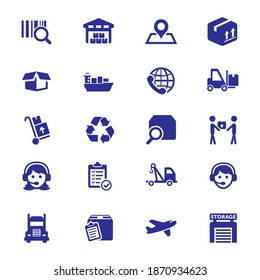 logistics icon vector. logistics sign on white background. logistics icon for web and app