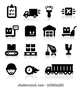 Logistics icons