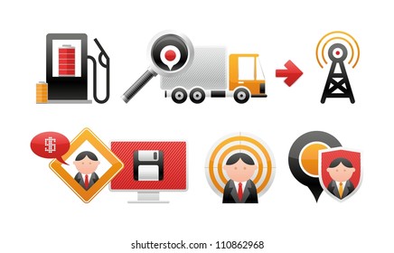 logistics icons