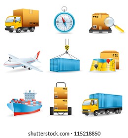 Logistics icons