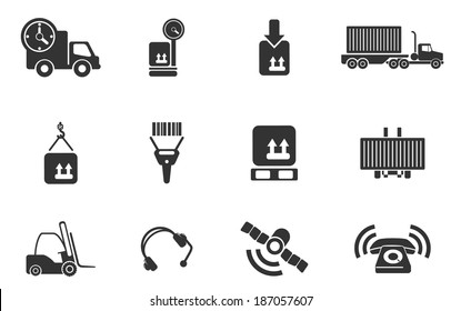 Logistics icons