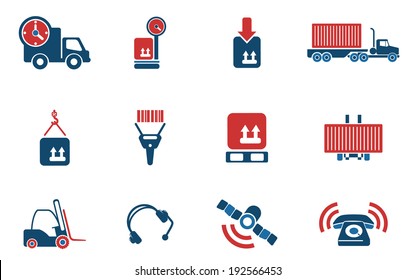 Logistics icons