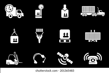 Logistics icons