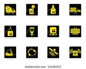 Logistics icons