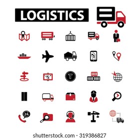 logistics icons