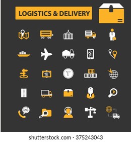 logistics icons