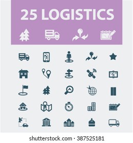 logistics icons
