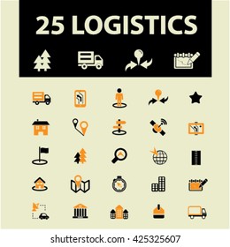 logistics icons
