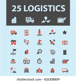 logistics icons
