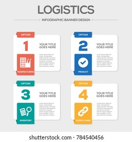 Logistics Infographic Icons