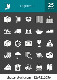 Logistics Line Icons