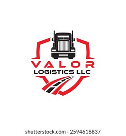 The Logistics LLC Logo represents speed, efficiency, and reliability, making it ideal for logistics companies, freight services, transportation firms, and supply chain businesses seeking a strong bran