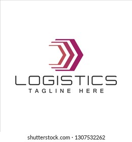 Logistics Logo Creative Design Stock Vector (Royalty Free) 1307532262 ...