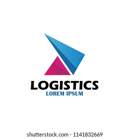 logistics logo design