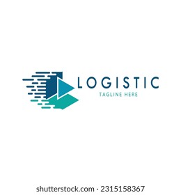 logistics logo icon illustration vector design  distribution symbol  delivery of goods  economy  finance