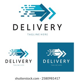logistics logo icon illustration vector design  distribution symbol  delivery of goods  economy  finance
