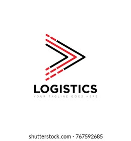 Logistics logo, icon, symbol, design template