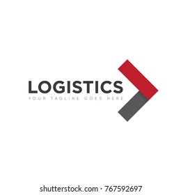 Logistics logo, icon, symbol, design template