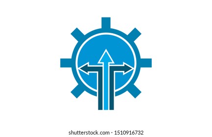 Logistics Management  icon vector illustration.
