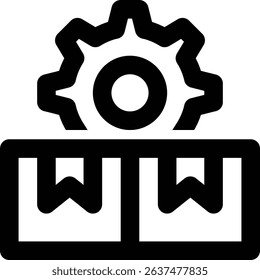 Logistics Management, Inventory Management, Inventory Outline Icon
