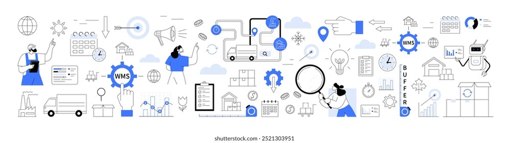 Logistics optimization, inventory management, demand forecasting. Logistics topics like supply chain optimization, demand forecasting, WMS, automation. Logistics automation warehouse management system