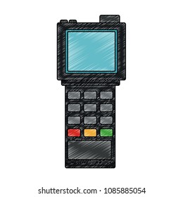 logistics scanner technology scribble