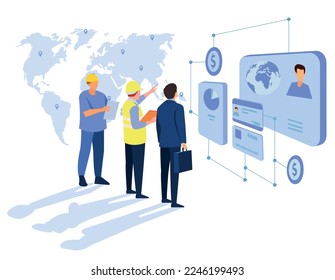 Logistics and shipping of container truck at ship port for business Container Cargo ship and cargo plane with crane bridge working at shipyard at sunrise, logistics import export and shipping