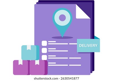 Logistics and shipping documents, essential business document