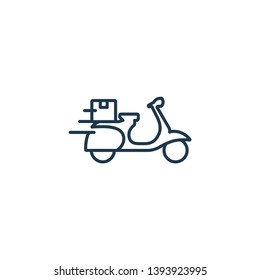 Logistics and Shipping icon. For presentation, graphic design, mobile application, web design, infographics. Vector illustration.