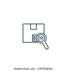 Logistics and Shipping icon. For presentation, graphic design, mobile application, web design, infographics. Vector illustration.
