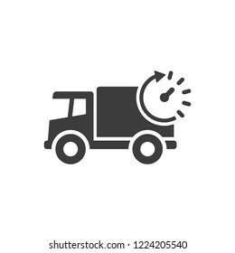 Logistics - Shipping Time Icon