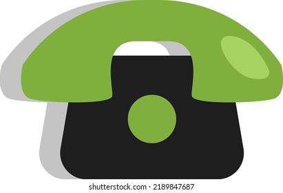 Teléfono logístico, ilustración, vector sobre fondo blanco.