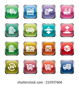 Logistics and Transport Icons