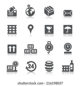 Logistics and Transport Icons