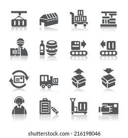 Logistics and Transport Icons
