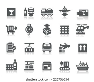 Logistics and Transport Icons
