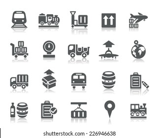 Logistics and Transport Icons