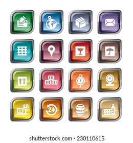 Logistics and Transport Icons