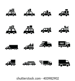 Logistics and Transport Icons