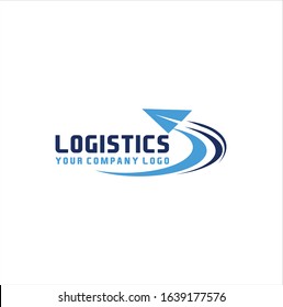  logistics transportation concept vector, logistic  logo design inspiration