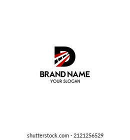 diseño vectorial del logotipo de transporte logístico