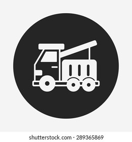 Logistics Truck Icon Stock Vector (Royalty Free) 289365869 | Shutterstock