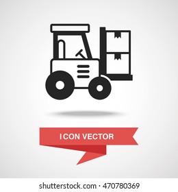 logistics truck icon