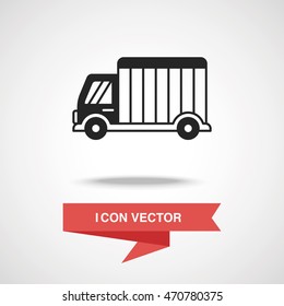 logistics truck icon