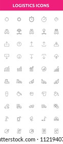 Logistics vector icon