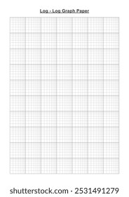 Log-Log Graph Paper Work Sheet