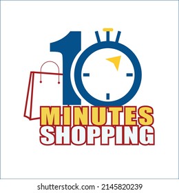 Logo 10 min Shopping .