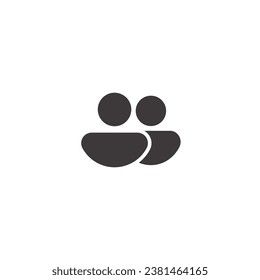 Logo of 2 people with transparent background