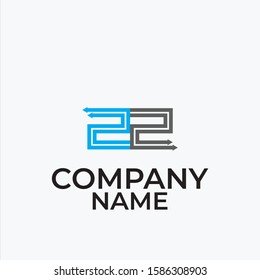 Logo 22 Line, awesome logo for your company